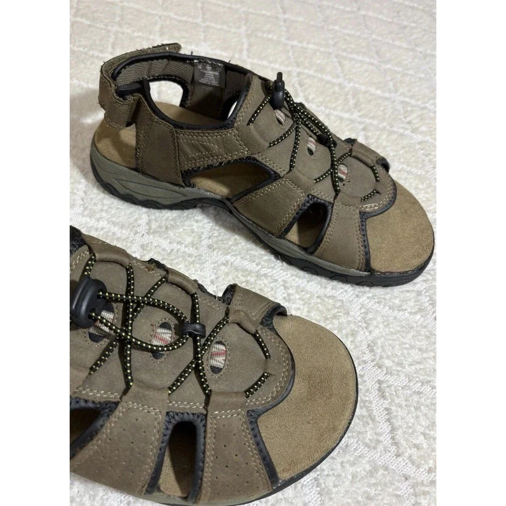 Coleman Excursion Series Kyran Brown Sandals Adjustable Heel Comfort Mens Size 8